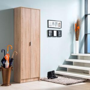 Shoe cabinet Neo in sonoma color - 60x33x191.5cm