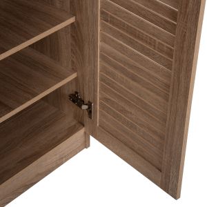Shoe cabinet Proby Hm9607.02 melamine sonoma color 120x37.5x121.5hcm