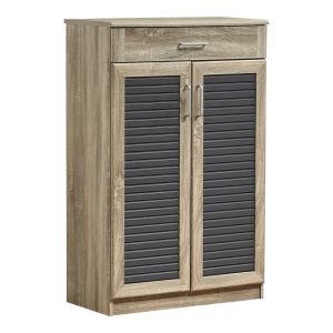 Шкаф за обувки Sante 20 чифта Sonoma - тъмносив цвят 80x37x123см