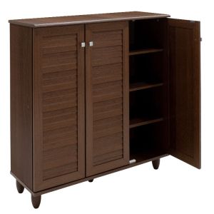 Shoe cabinet Sante walnut color