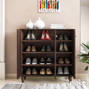 Shoe cabinet Sante walnut color