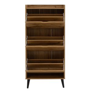 Shoe cabinet Thelma sonoma color 60x23.8x131.6cm