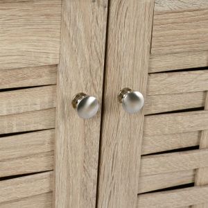 Shoe cabinet Wooden 3 Doors Hm2211,02 Sonama 114x34x68 Hm2211,02