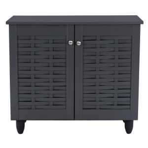 Шкаф за обувки сив 77x34x67,5cm Hm2208,10
