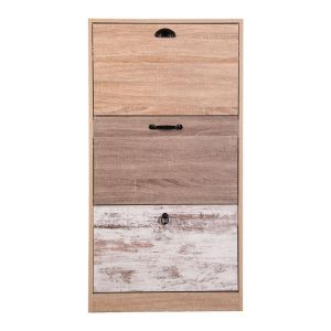 Shoe cabinet, sonoma oak color, 60x23.5x117cm