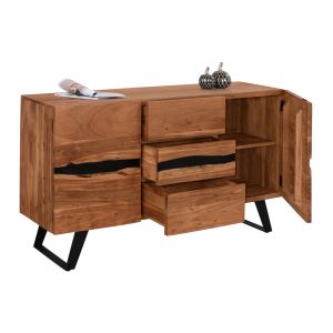 Cabinet-buffet Alicia-a acacia solid wood 148x43.5x86cm Hm8475.11