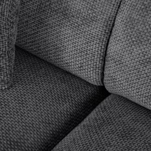 Corner (right) sofa Bricken fabric anthracite 110-282x98-160x72hcm Hm3275,04r