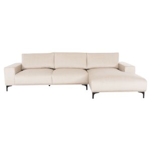 Corner (right) sofa Noa Hm3278,01r ecru 288x90-157x67-80hcm