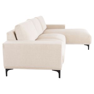 Corner (right) sofa Noa Hm3278,01r ecru 288x90-157x67-80hcm
