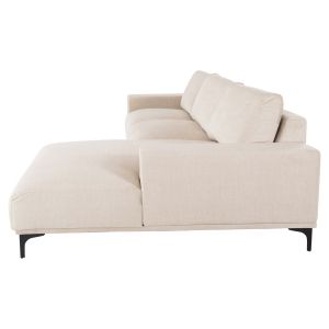 Corner (right) sofa Noa Hm3278,01r ecru 288x90-157x67-80hcm
