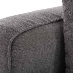 Corner (left) sofa 3-seater Grace gray fabric 252x105-160x70-90hcm Hm3280,03l