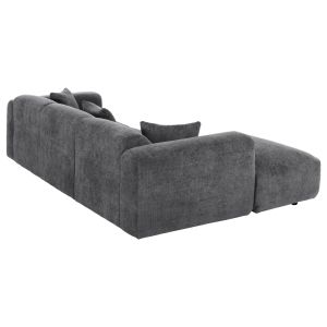 Corner (left) sofa Bricken Hm3275,04l anthracite fabric 110-282x98-160x72hcm