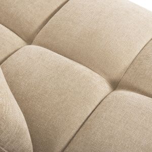 Corner (left) sofa Coven fabric ecru 298x102-208x85hcm Hm3266,01l