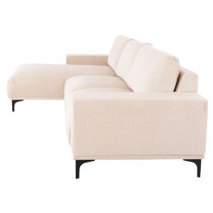 Corner (left) sofa Noa Hm3278,01l ecru 288x90-157x67-80hcm