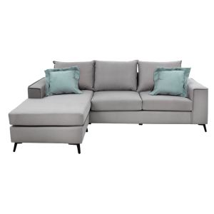 Corner sofa Fabulous reversible fabric 240x165x95cm