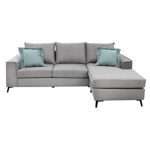 Corner sofa Fabulous reversible fabric 240x165x95cm