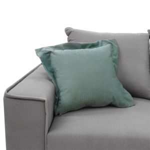 Corner sofa Fabulous reversible fabric 240x165x95cm
