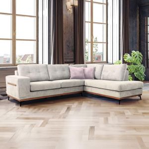Sebastian Ice corner sofa with right corner 280x220