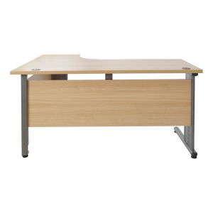 Corner office desk - right corner in oak 160x120x75cm HM2043,01r