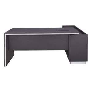 Corner office desk - left corner Rosewood 180x170x76cm Hm2086l