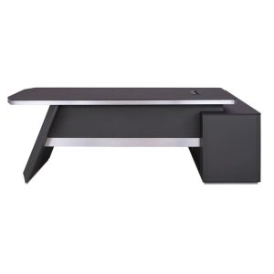 Corner office desk - left corner Rosewood 220x180x76cm Hm2083l