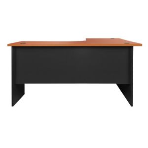 Corner office desk cherry 150x150x75cm Hm2019,02