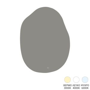 Mirila LED mirror 60x2.5x80cm