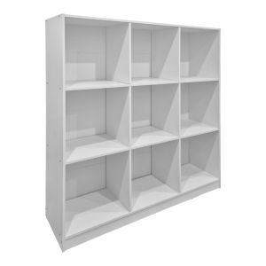 Библиотека Gridea бяла 119.5x30x121см