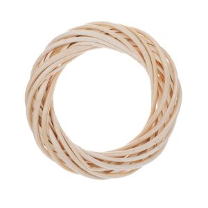 Natural willow wreath D20X4.5 cm