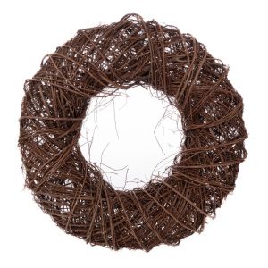 Natural wicker wreath 50X12 cm