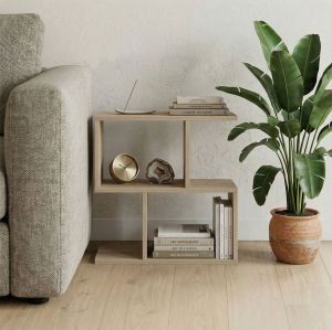 Wesmol Помощна маса-етажерка Sonoma 50x20x50см