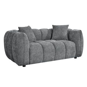 Двумесен диван Lykke HM3324.01 сив плат 172X89X70ВСМ.