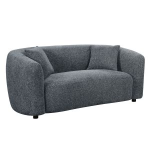 Двуместен диван Nord HM3322.01 сив плат 170X91X75 см.