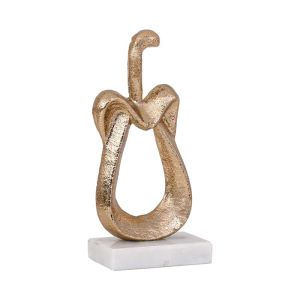 Decorative figurine Capsicum antique gold color 8X4X16CM