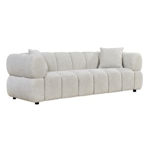 Диван 3-местен Norika HM3331.02 дамас екрю 228х91х72всм.