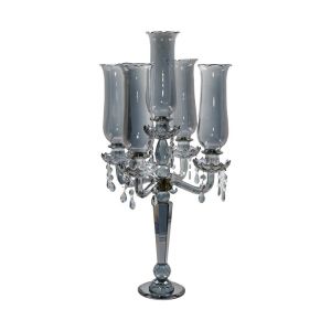 Crystal candlestick FL6506 gray color 36X69CM