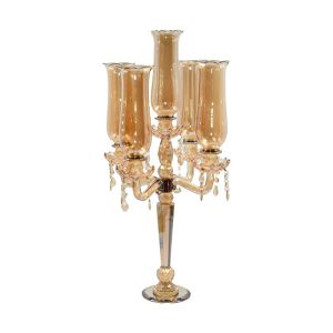 Crystal candlestick FL6506 champagne color 36X69CM