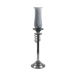Crystal candlestick FL6615 gray color 15X49CM
