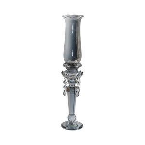 Crystal candlestick FL6733 gray color 10X56CM