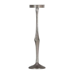 Metal candlestick FL7529 nickel color 10X10X40CM