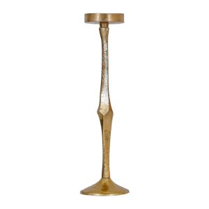 Metal candlestick FL7529 antique gold color 10X10X40CM
