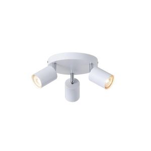 Metal spotlight 3XGU10 Max 7W Ø180X135MM white Arte Illumina Olymp