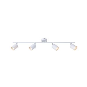 Metal spotlight 4LIGHT 4XGU10 Max 7W 790X165MM white Arte Illumina Olymp