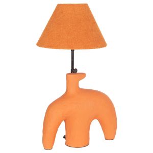 Table lamp Bofel HM4697 terracotta in orange -- teddy bear hat 30X8X52ВСМ.