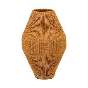 Table lamp FL23001 yellow color 27X43CM