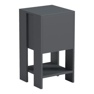 Нощно шкафче Reppo антрацит 30x30x55см