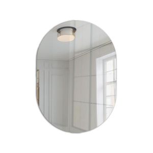 Oval mirror with Led