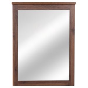 Mirror Rosemary HM314.11 melamine in walnut/wenge color 73X4X93 cm.