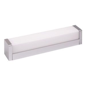 Полилей за баня алуминиево-пластмасов Led 8W 650LM 4000K 350X60X75MM IP44 сребърен материал Arte Illumina Iron