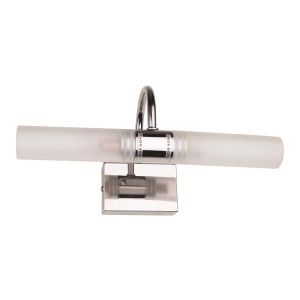 Полилей за баня с конзола метал-стъкло 2XG9 Μαx 7W 280X135X140MM IP44 сатен Arte Illumina Oceano